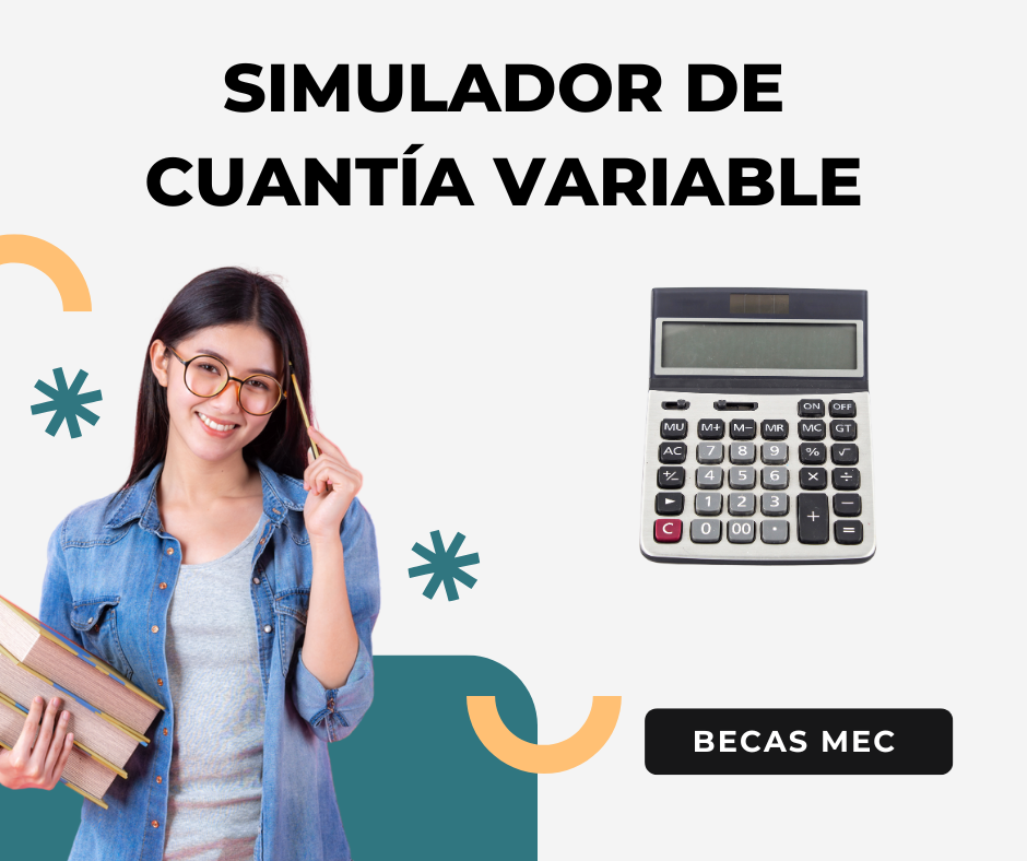 Simulador cuantía variable beca mec