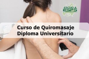 Curso de Quiromasaje de la Escuela Europea Parasanitaria ESPS